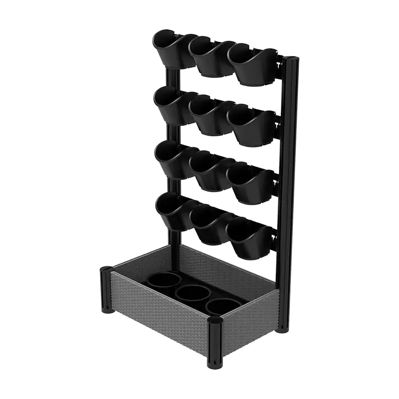 실내 독립형 녹색 벽